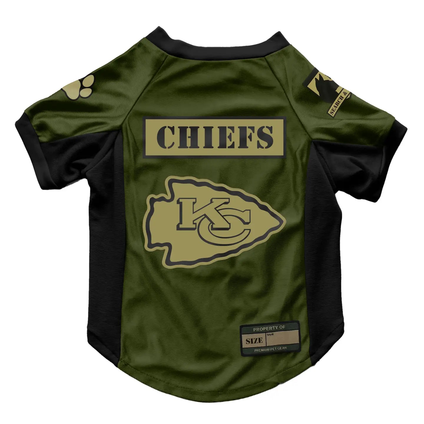 NFL Kansas City Chiefs Valor Stretch Pet Jersey – Bruno's Place