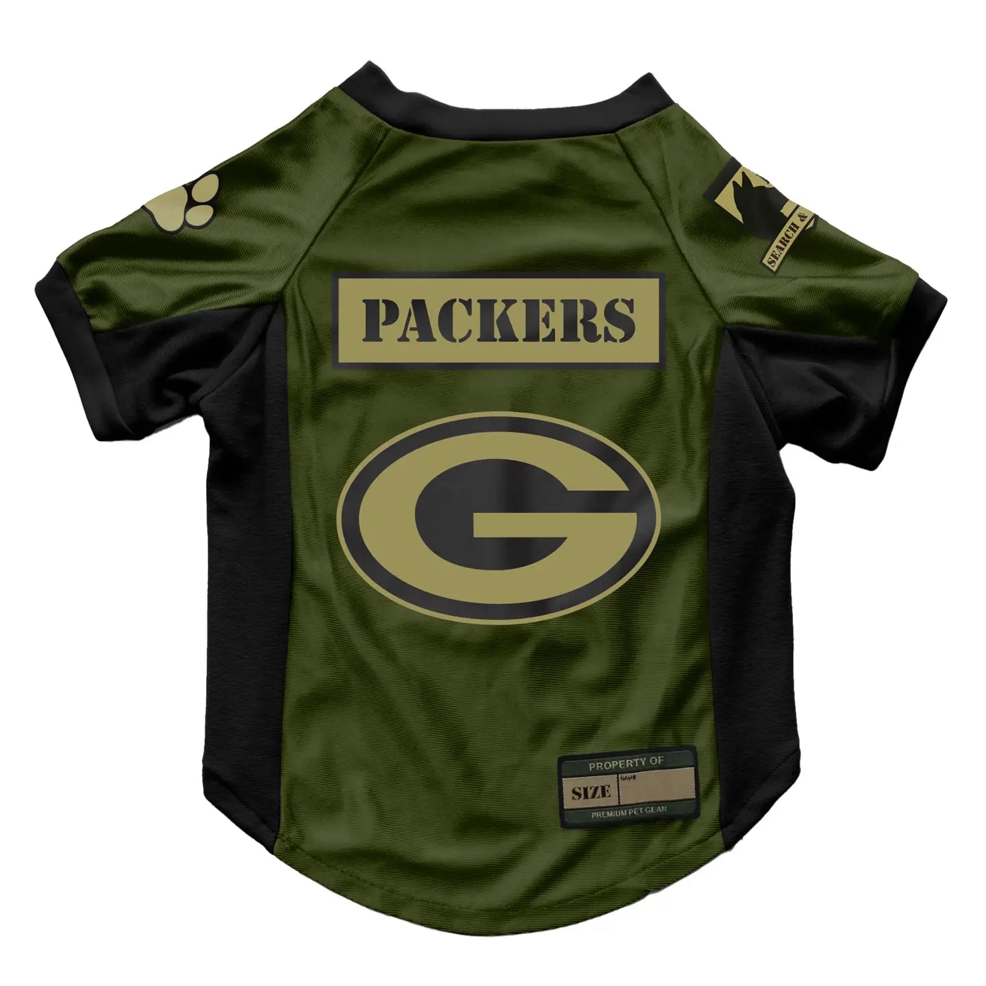 NFL Green Bay Packers Valor Stretch Pet Jersey – Bruno's Place