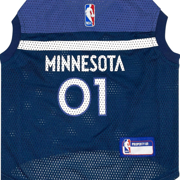 NBA Minnesota Timberwolves Basketball Dog & Cat Mesh Jersey
