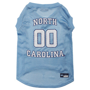 NCAA North Carolina Tarheels Basketball Dog & Cat Mesh Jersey