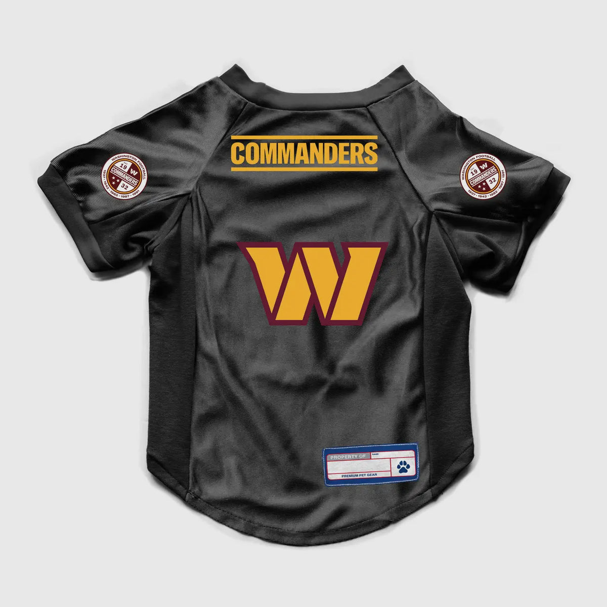 NFL Washington Commanders Pet Stretch Jersey