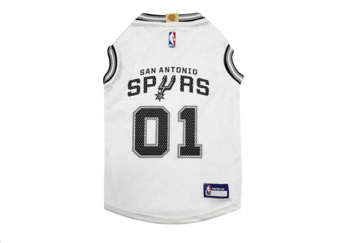 NBA San Antonio Spurs Basketball Dog & Cat Mesh Jersey