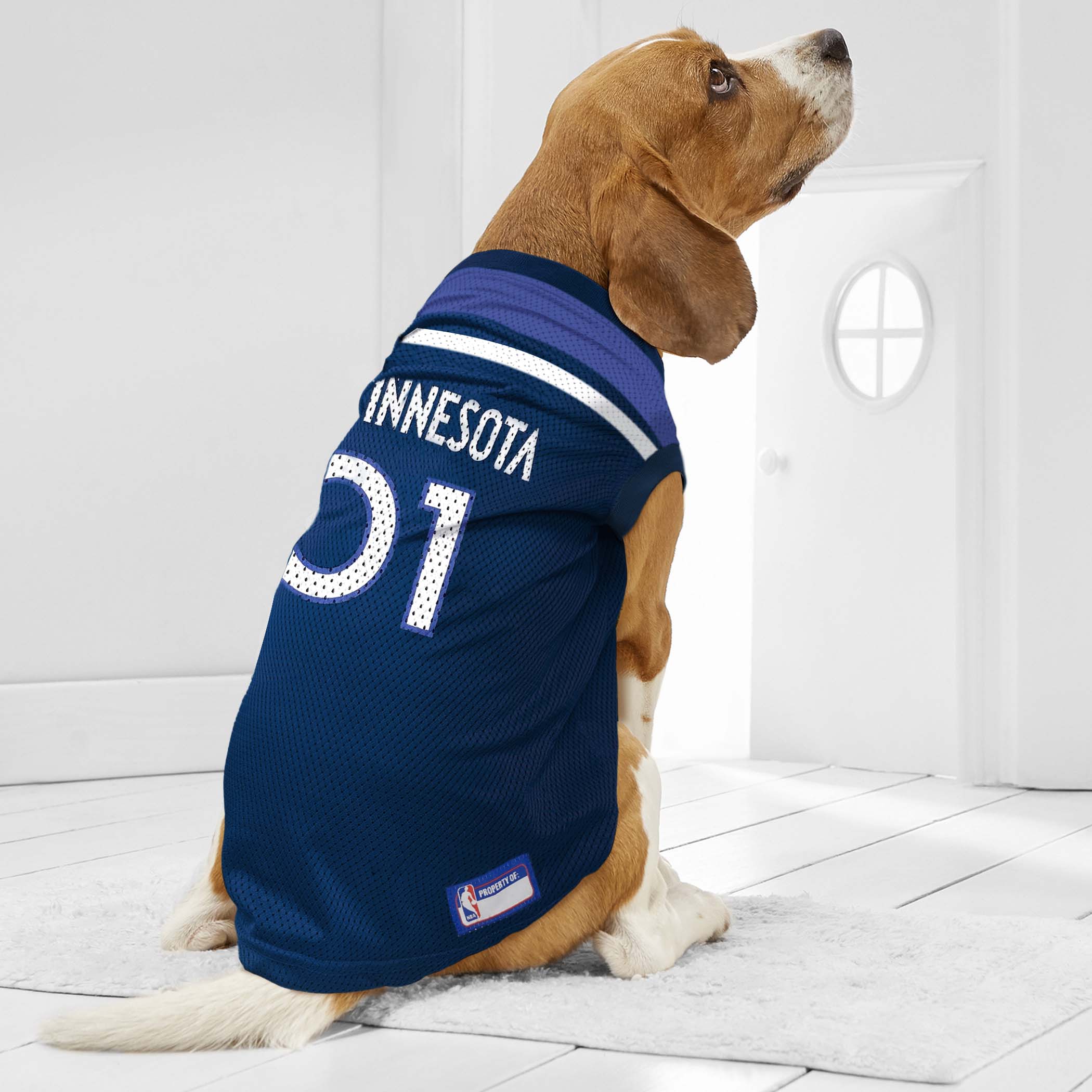 NBA Minnesota Timberwolves Basketball Dog Cat Mesh Jersey