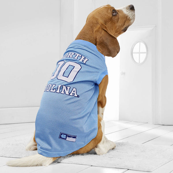 NCAA North Carolina Tarheels Basketball Dog & Cat Mesh Jersey