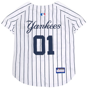 NY Yankees MLB Pet Jersey