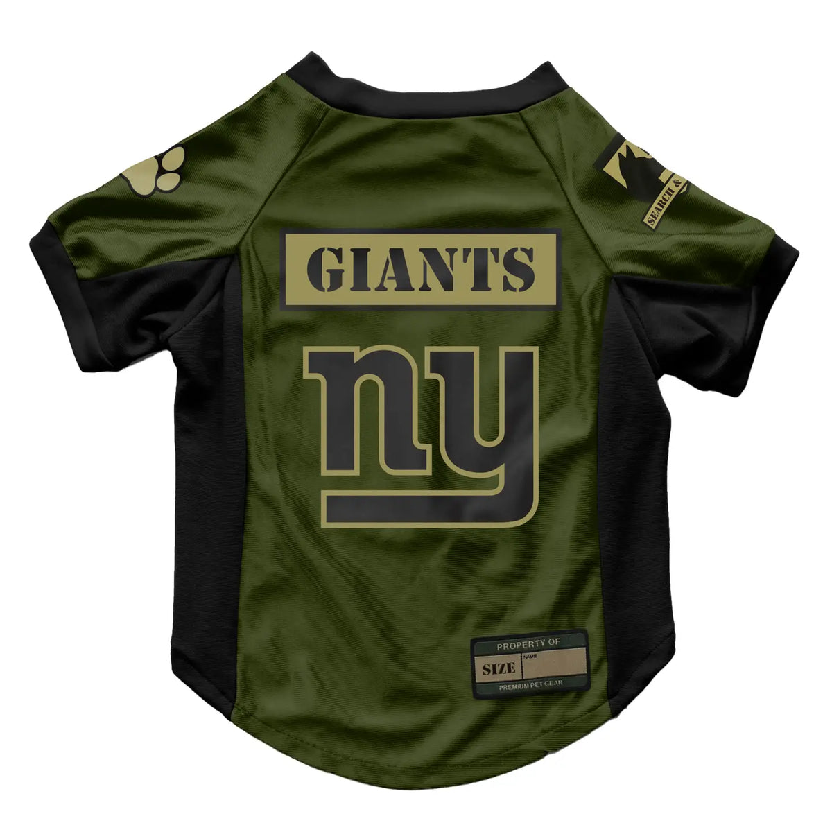 NFL NY Giants Valor Stretch Pet Jersey