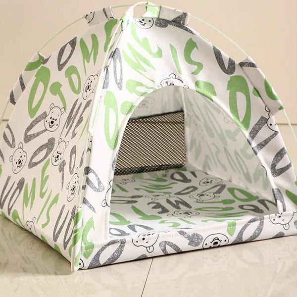 Cozy Tent Bed for Cats