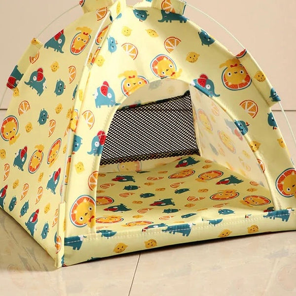 Cozy Tent Bed for Cats