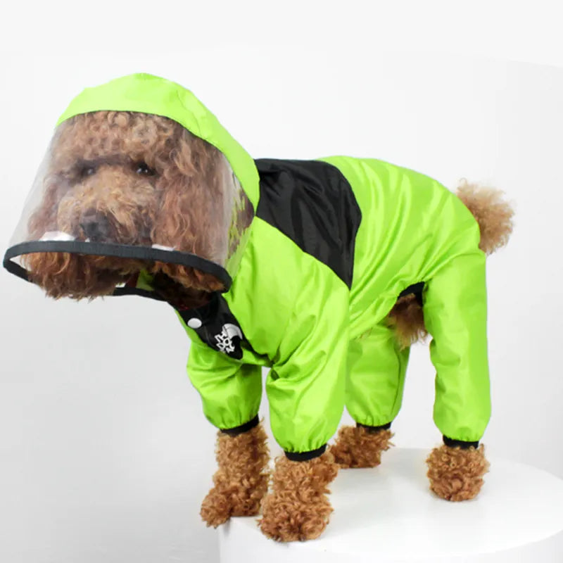 The Dog Face” Hooded Raincoat and Jumpsuit – Bruno's Place