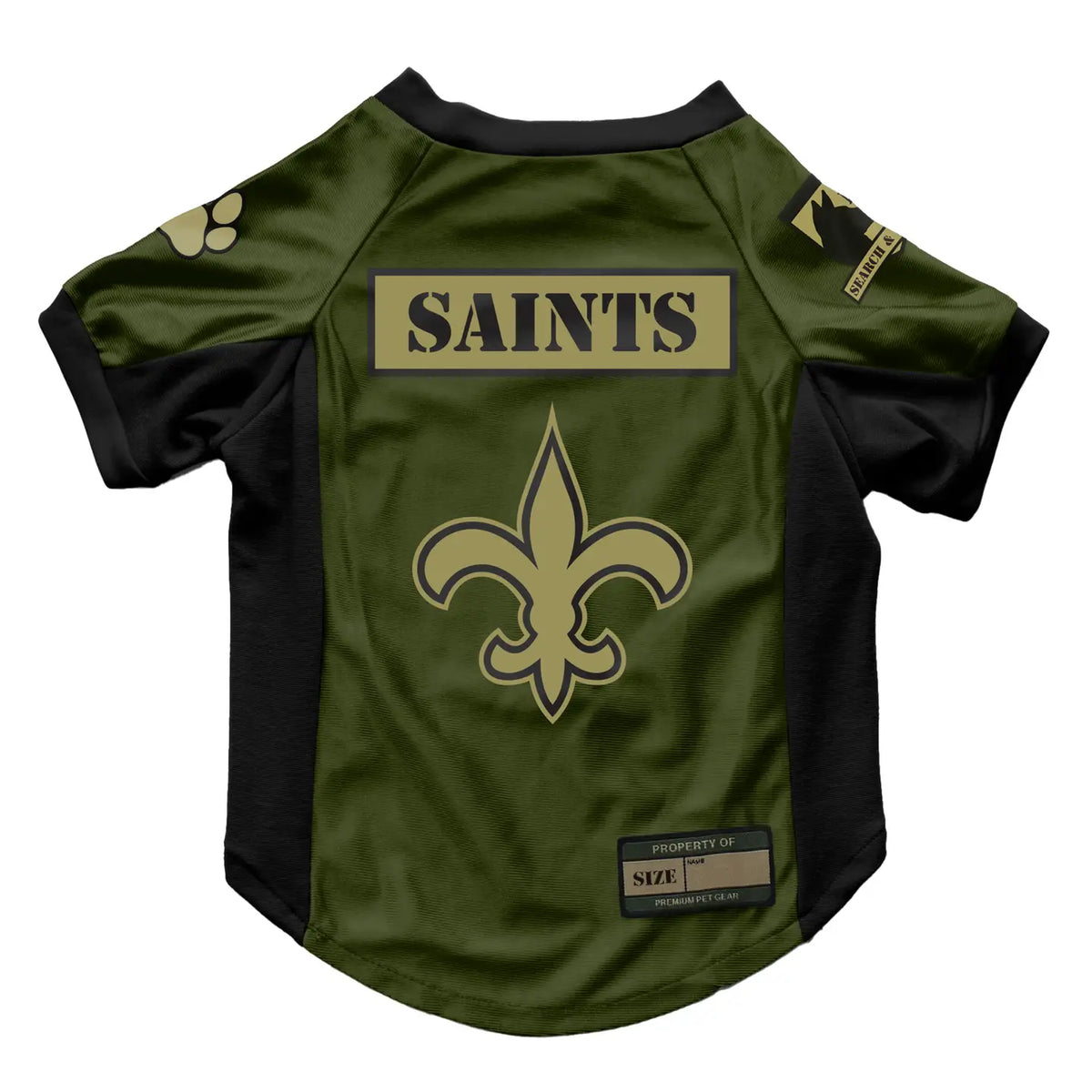 NFL New Orleans Saints Valor Stretch Pet Jersey