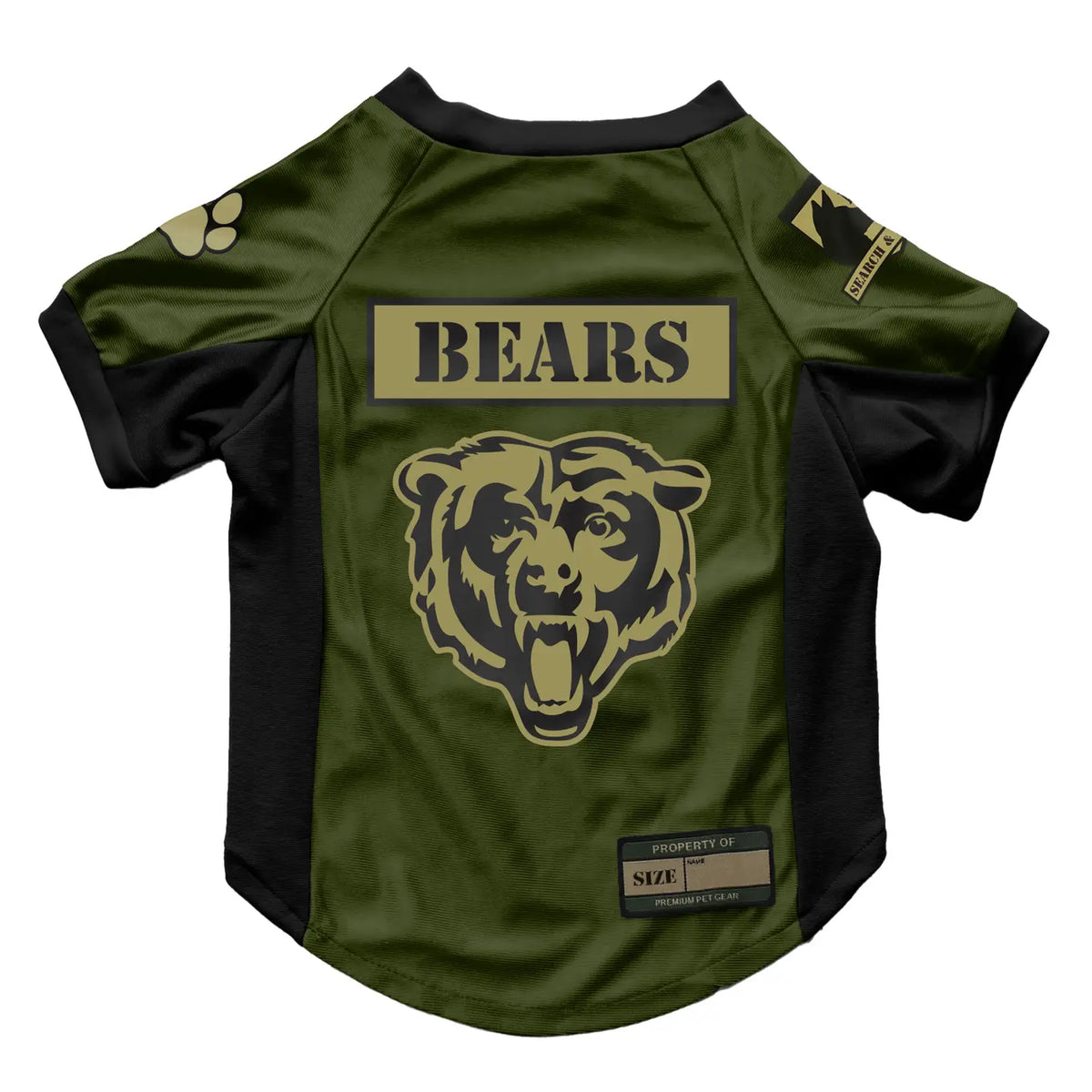 NFL Chicago Bears Valor Stretch Pet Jersey