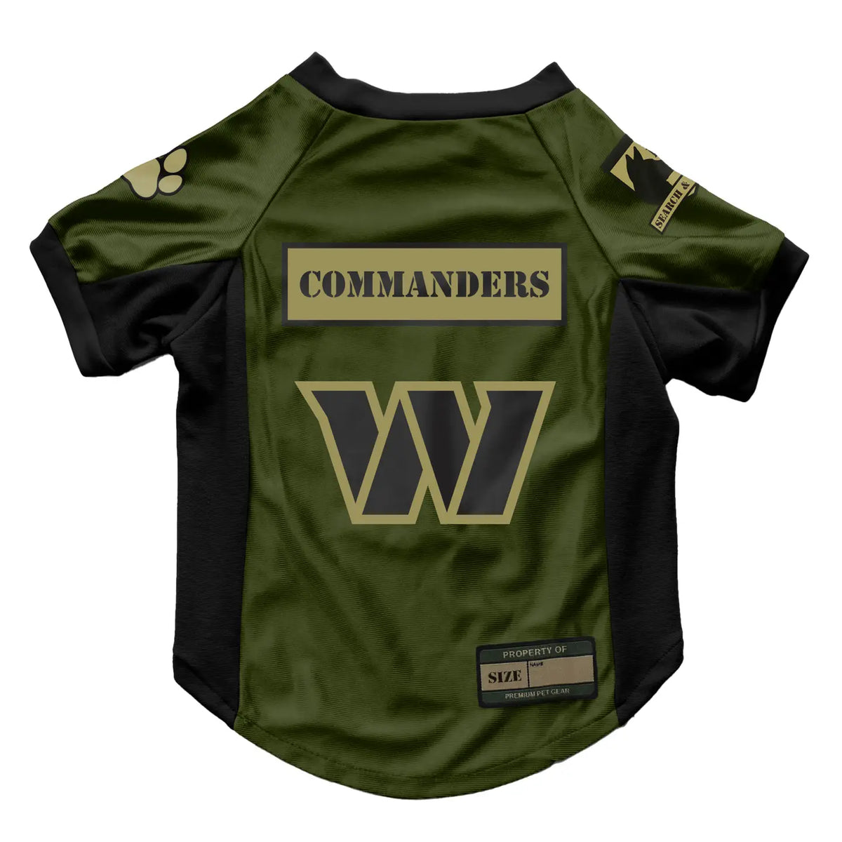 NFL Washington Commanders Valor Stretch Pet Jersey