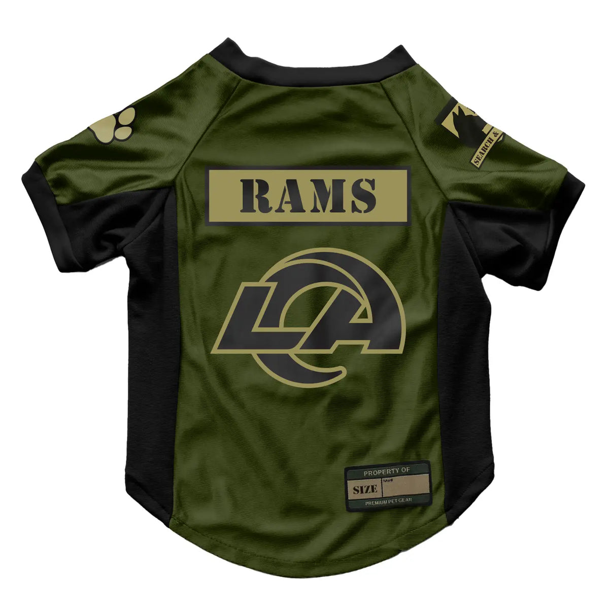 NFL LA Rams Valor Stretch Pet Jersey