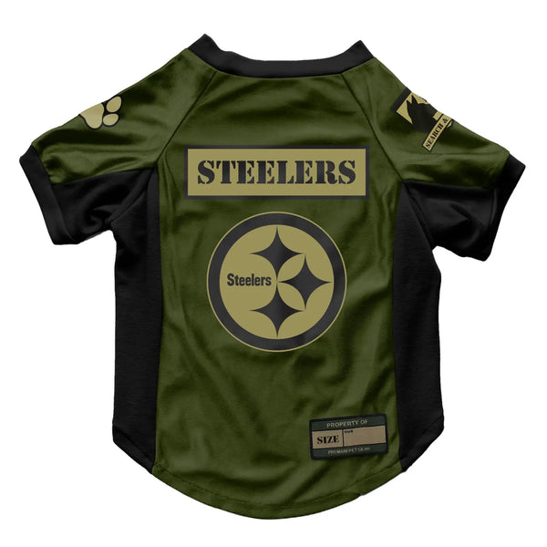 NFL Pittsburgh Steelers Valor Stretch Pet Jersey