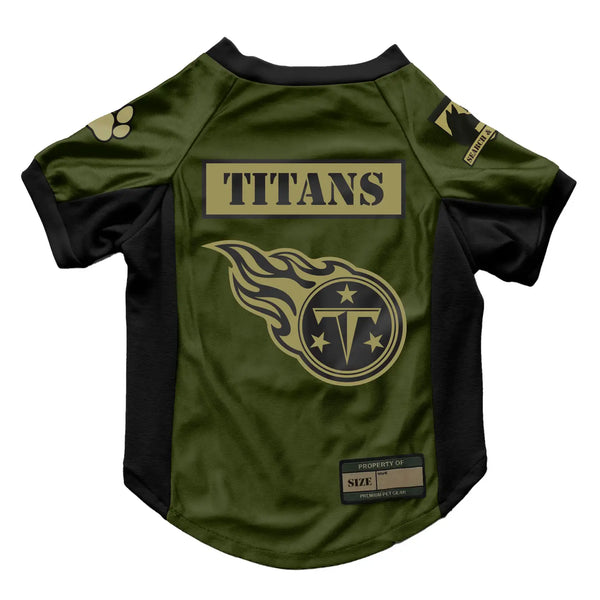 NFL Tennessee Titans Valor Stretch Pet Jersey