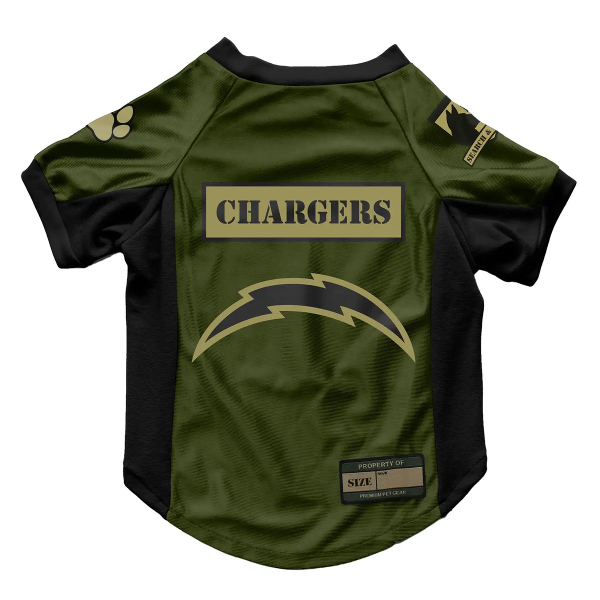 NFL Los Angeles Chargers Valor Stretch Pet Jersey