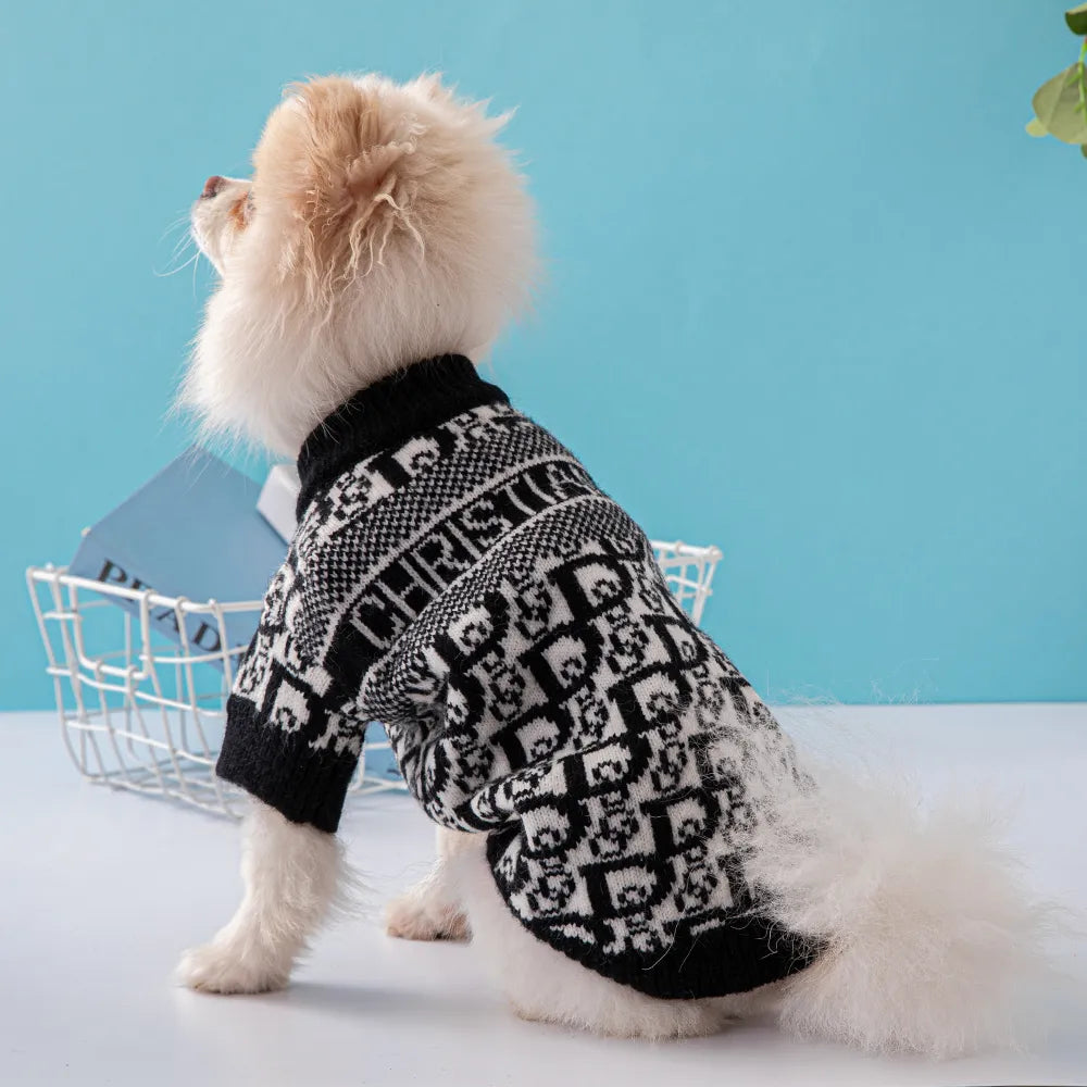 “Christian Dog” Designer Dog Sweater