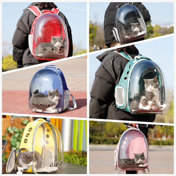 Transparent Backpack Pet Carrier