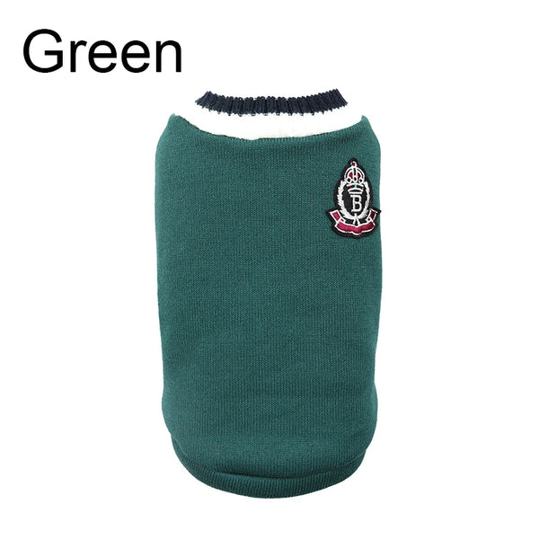Dog Varsity Sweater