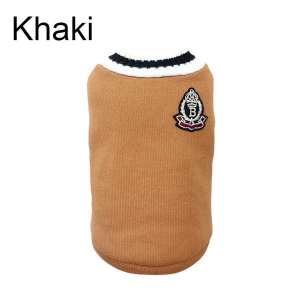 Dog Varsity Sweater