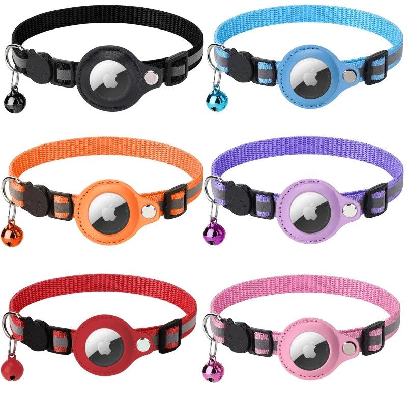 Reflective Airtag Collar for Cats