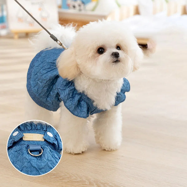 Denim Dog Dress