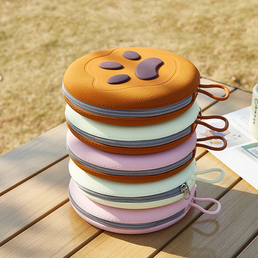 2 in 1 Foldable Travel Pet Bowl