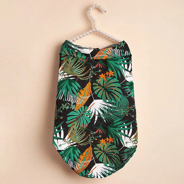 Palm Leaf Short Sleeve Shirt