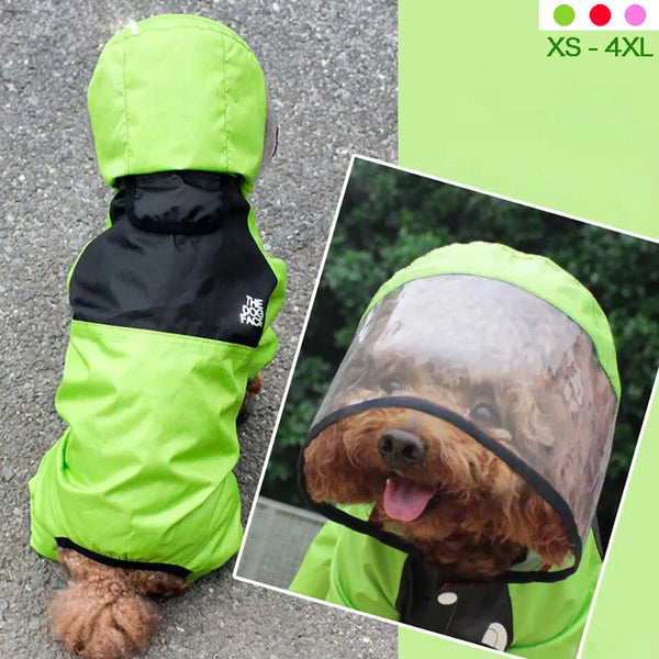 “The Dog Face” Hooded Raincoat and Jumpsuit
