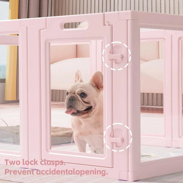 Acrylic Dog Playpen