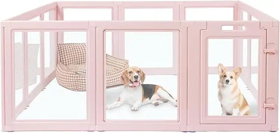 Acrylic Dog Playpen