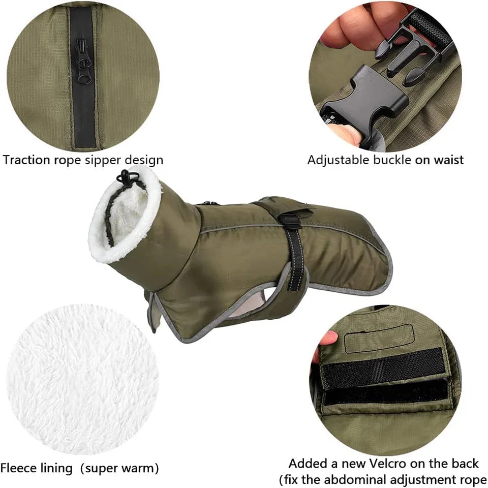 Winter Coat for Large Dogs
