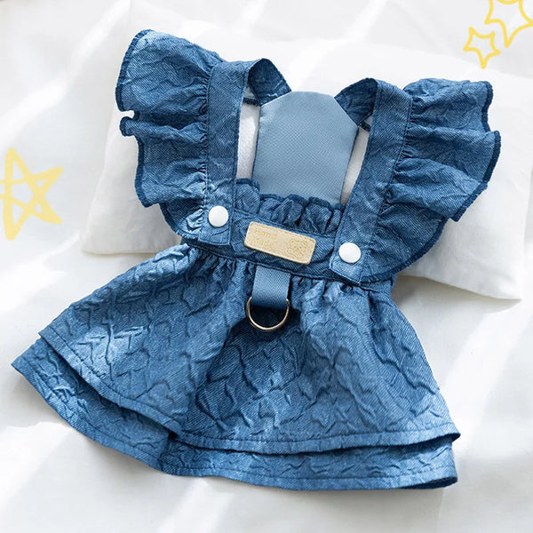 Denim Dog Dress