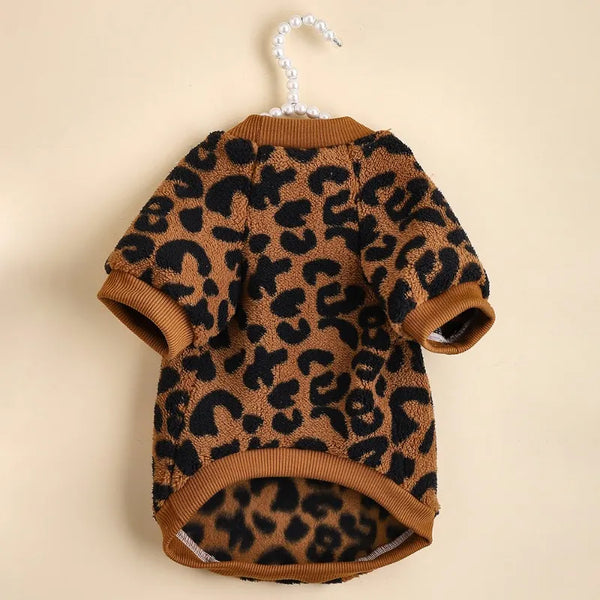 Leopard Printed Winter Sweater