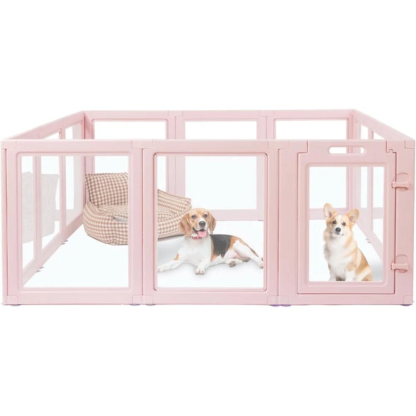 Acrylic Dog Playpen