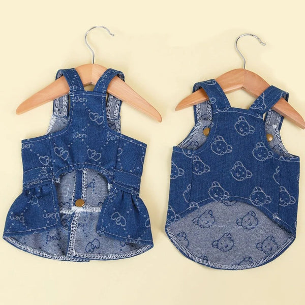 Denim Vest and Dress (sold separately)