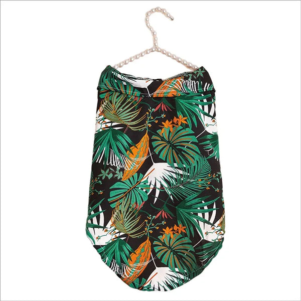 Palm Leaf Short Sleeve Shirt