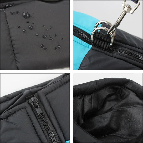 "The Dog Face" Waterproof Vest w/ Zipper